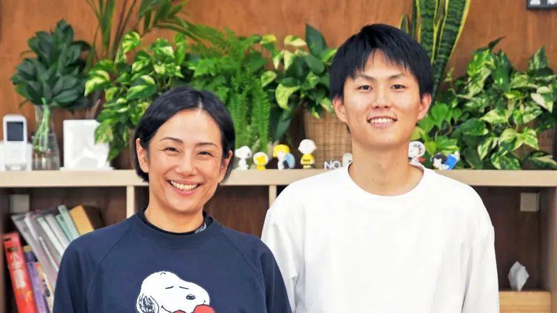 ぐりーん田原本支店のスタッフ（左：管理者 城直恵）