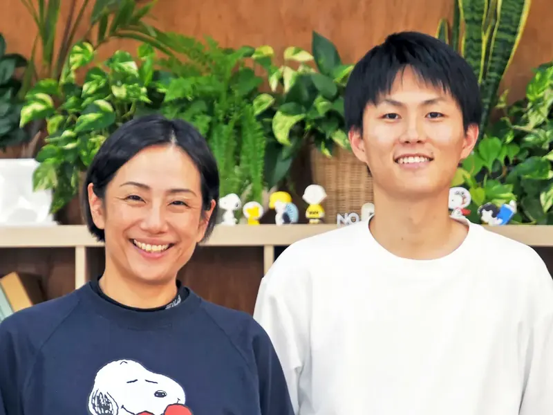 笑顔のぐりーんのスタッフ2名